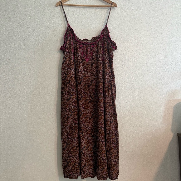 Natural Life Harley Embroidered Tiered Midi Sundress - Picture 4 of 11